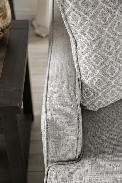 STEPHNEY Sofa, Gray/Gold - Jay's Mattress Plus (NY)