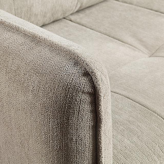 LYNDA Sofa w/ Pillows, Light Gray - Jay's Mattress Plus (NY)