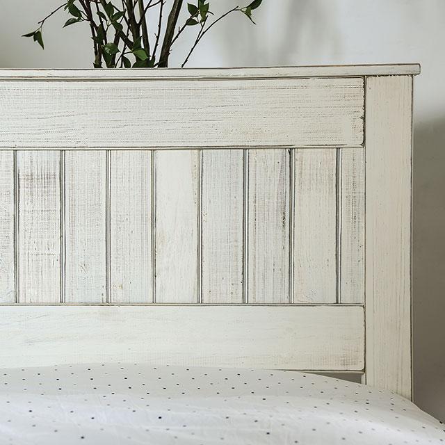 Rockwall Full, Queen, & Twin Bed White, Gray, & White - Jay's Mattress Plus (NY)