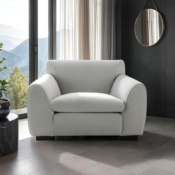 Severo Chair Light Gray - Jay's Mattress Plus (NY)