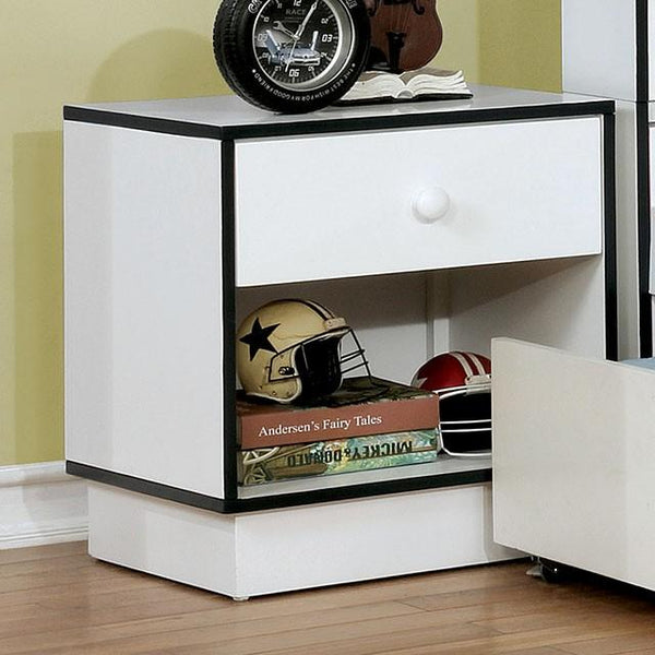 Bobbi Night Stand Blue - Jay's Mattress Plus (NY)