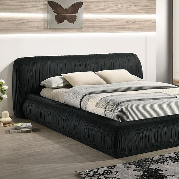 Palmdale Bed Black & Ivory - Jay's Mattress Plus (NY)