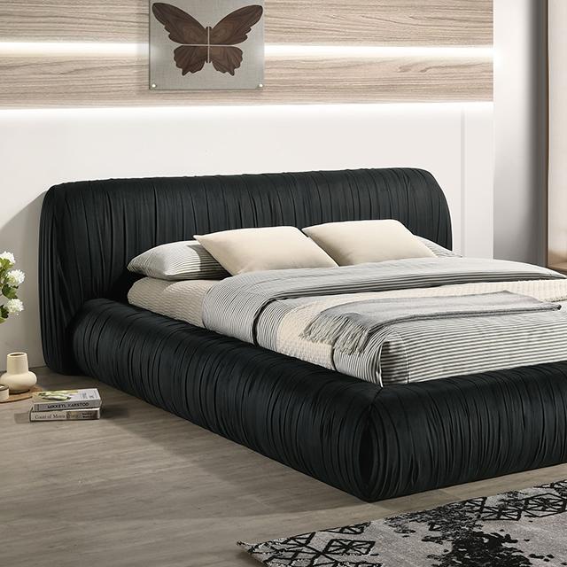 Palmdale Bed Black & Ivory - Jay's Mattress Plus (NY)