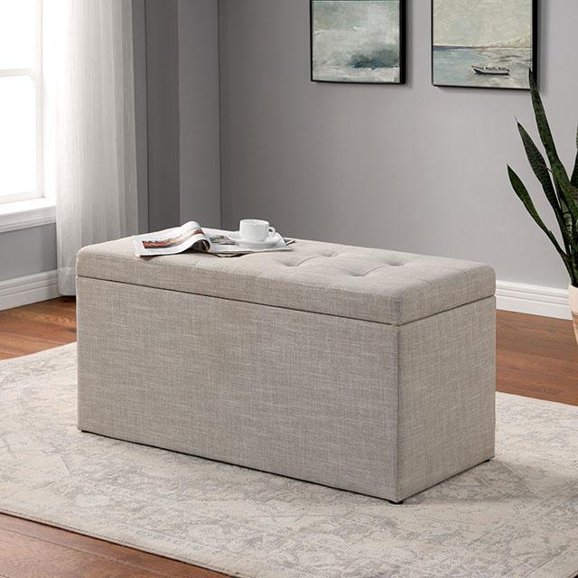 DARYN Storage Bench w/ Ottoman - Jay's Mattress Plus (NY)