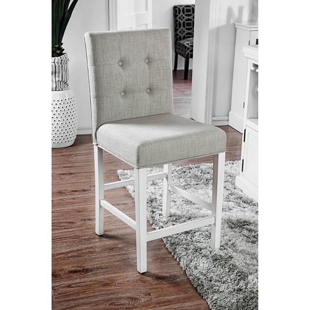 Sutton Antique White Counter Ht. Chair (2/CTN) - Jay's Mattress Plus (NY)