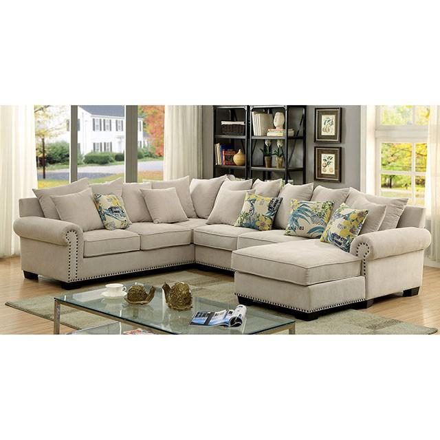 SKYLER Beige Sectional - Jay's Mattress Plus (NY)