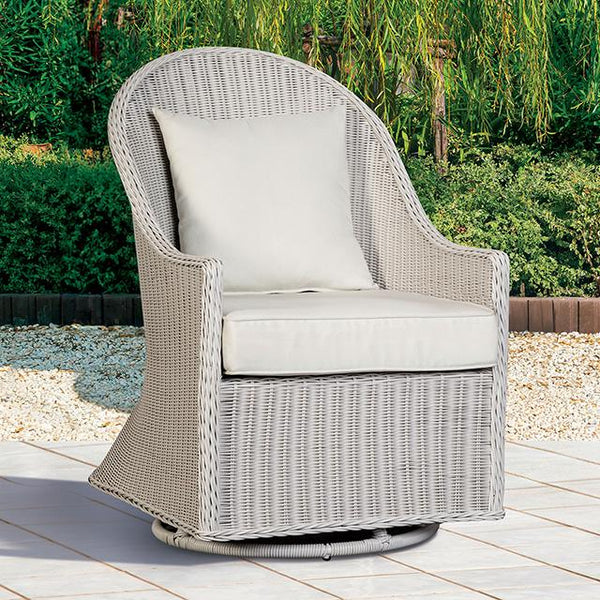 Tomohon Swivel Wicker Chair - Jay's Mattress Plus (NY)