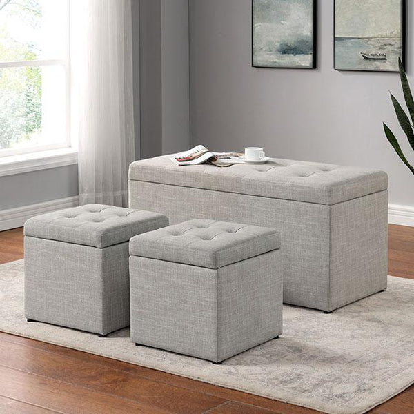 DARYN Storage Bench w/ Ottoman - Jay's Mattress Plus (NY)