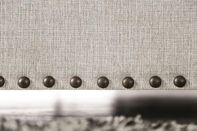 PICOTEE Sofa, Light Gray/Black - Jay's Mattress Plus (NY)