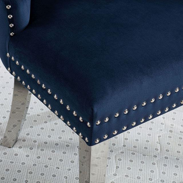 JEWETT Chair, Blue (2/CTN) - Jay's Mattress Plus (NY)
