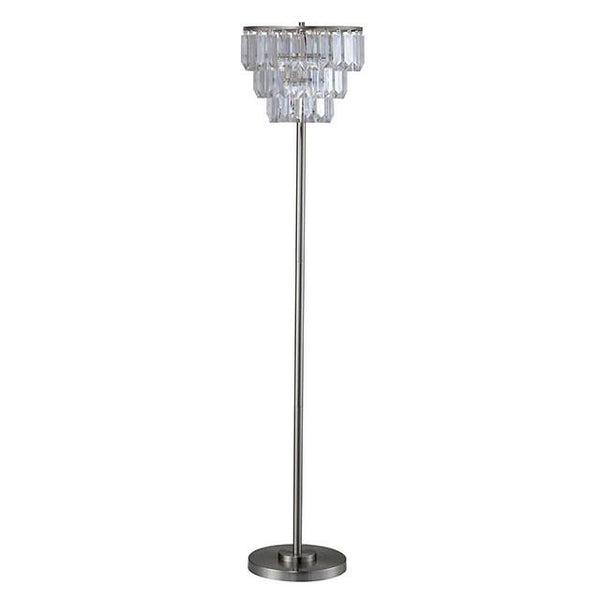 Meg Clear Floor Lamp - Jay's Mattress Plus (NY)