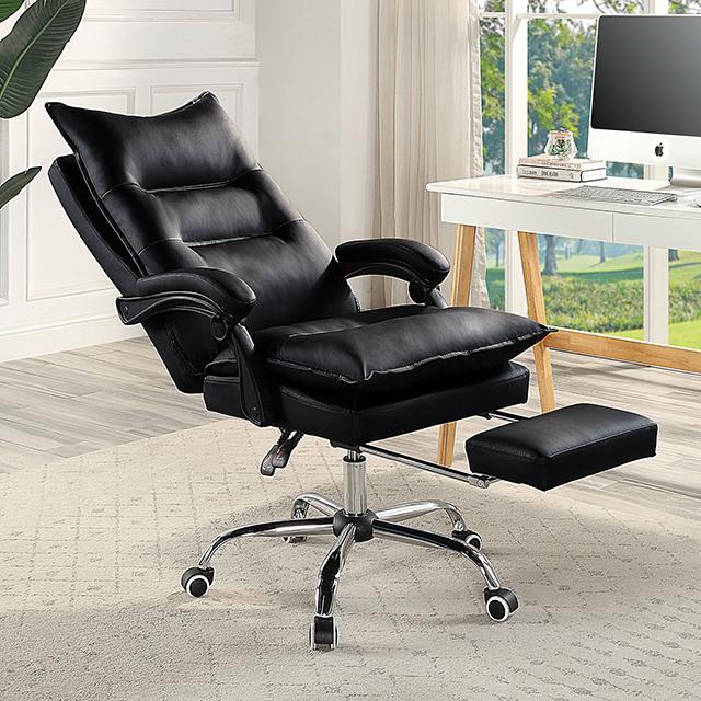 PERCE Office Chair, Black - Jay's Mattress Plus (NY)