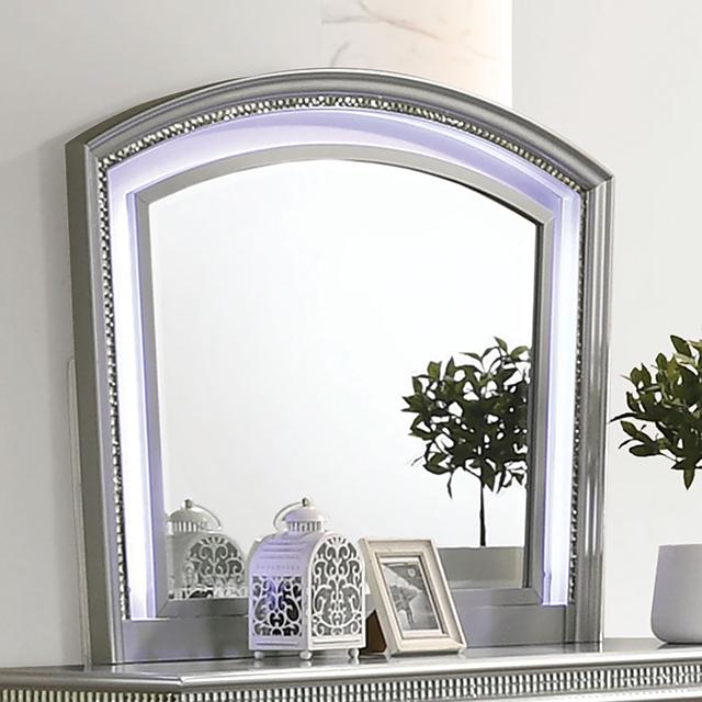 MADDIE Mirror, Silver - Jay's Mattress Plus (NY)