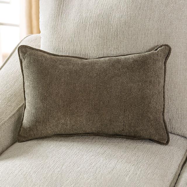 MORNINGTON Sectional, Ivory/Brown - Jay's Mattress Plus (NY)