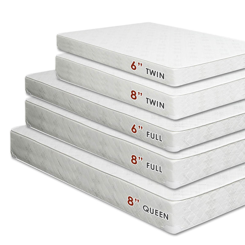 Daisy White 6" Bunkie Board Combo Mattress - Twin XL - Jay's Mattress Plus (NY)