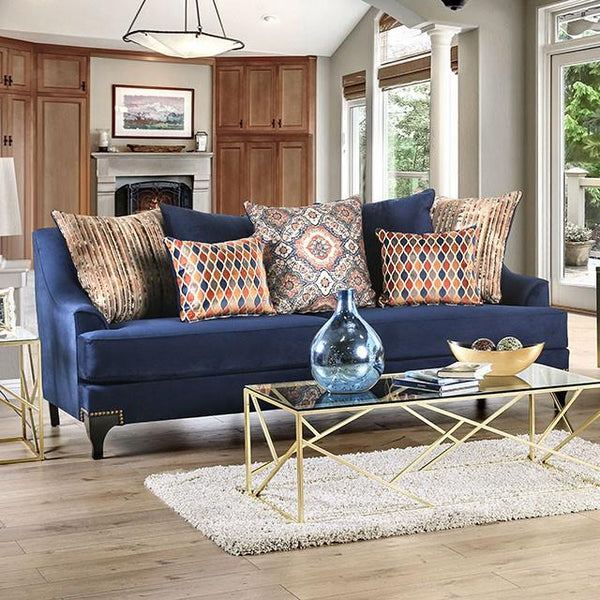 Sisseton Navy Sofa - Jay's Mattress Plus (NY)