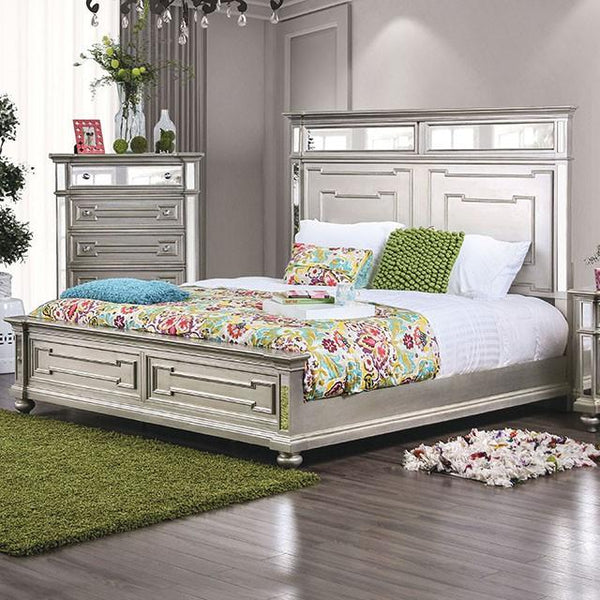 Salamanca Silver Cal.King & Queen Bed - Jay's Mattress Plus (NY)