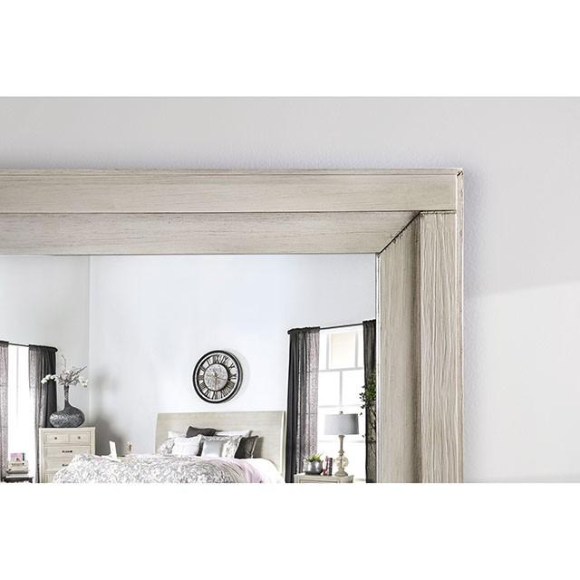 Tywyn Antique White Mirror - Jay's Mattress Plus (NY)