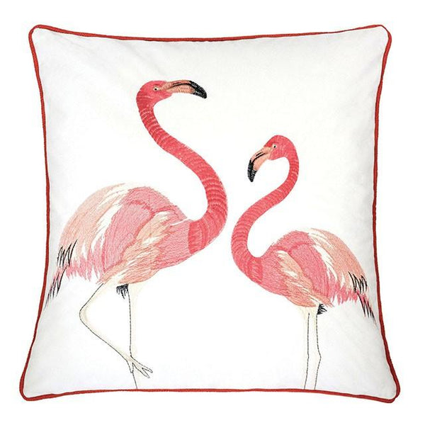 Lina Flamingo 20" X 20" Pillow, Pair Flamingo - Jay's Mattress Plus (NY)