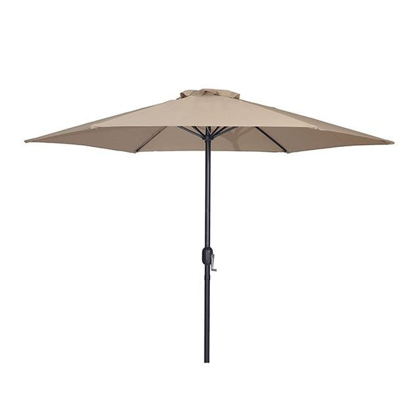 Lali 9 Ft Outdoor Umbrella + 21" Round Base - Jay's Mattress Plus (NY)