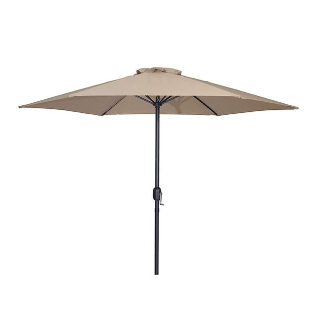 Lali 9 Ft Outdoor Umbrella + 21" Round Base - Jay's Mattress Plus (NY)