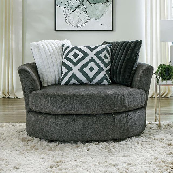 Loughlin Swivel Chair - Jay's Mattress Plus (NY)