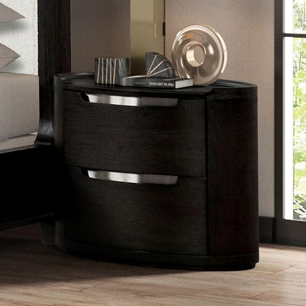 Osterley Nightstand Black - Jay's Mattress Plus (NY)