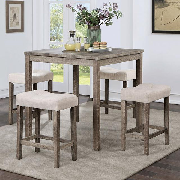 Torrean 5 Pc. Counter Ht. Set - Jay's Mattress Plus (NY)