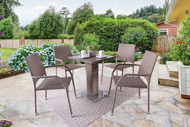 Aminta 3 & 5 Piece Patio Bistro Set - Jay's Mattress Plus (NY)