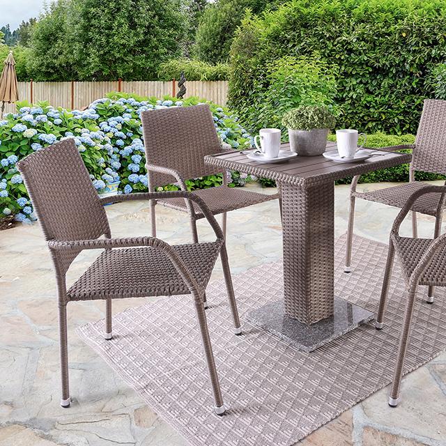 Aminta 3 & 5 Piece Patio Bistro Set - Jay's Mattress Plus (NY)