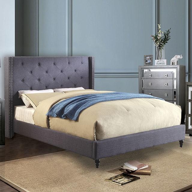 Anabelle Bed Blue & Gray - Jay's Mattress Plus (NY)