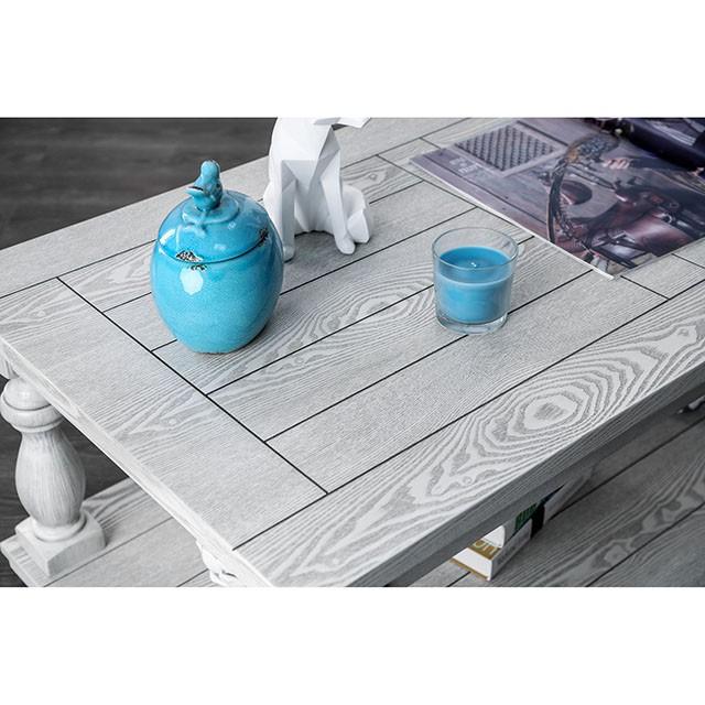 Arlington Antique White End Table - Jay's Mattress Plus (NY)