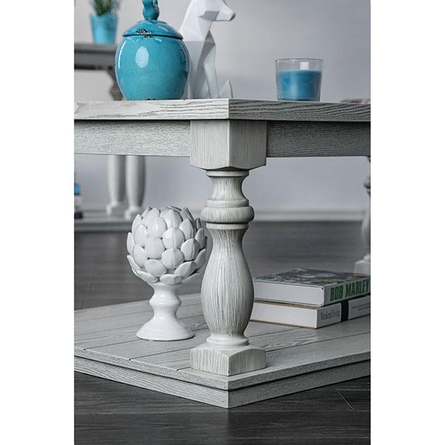 Arlington Antique White End Table - Jay's Mattress Plus (NY)