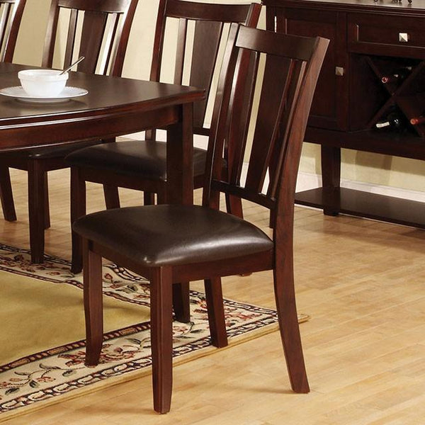 Edgewood I Espresso Side Chair (2/CTN) - Jay's Mattress Plus (NY)
