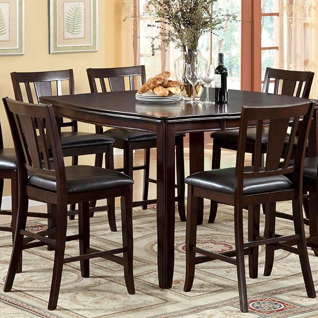 Edgewood II Espresso Counter Ht. Chair (2/CTN) - Jay's Mattress Plus (NY)