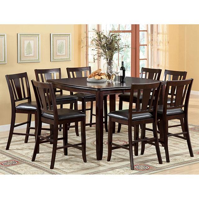 Edgewood II Espresso Counter Ht. Chair (2/CTN) - Jay's Mattress Plus (NY)