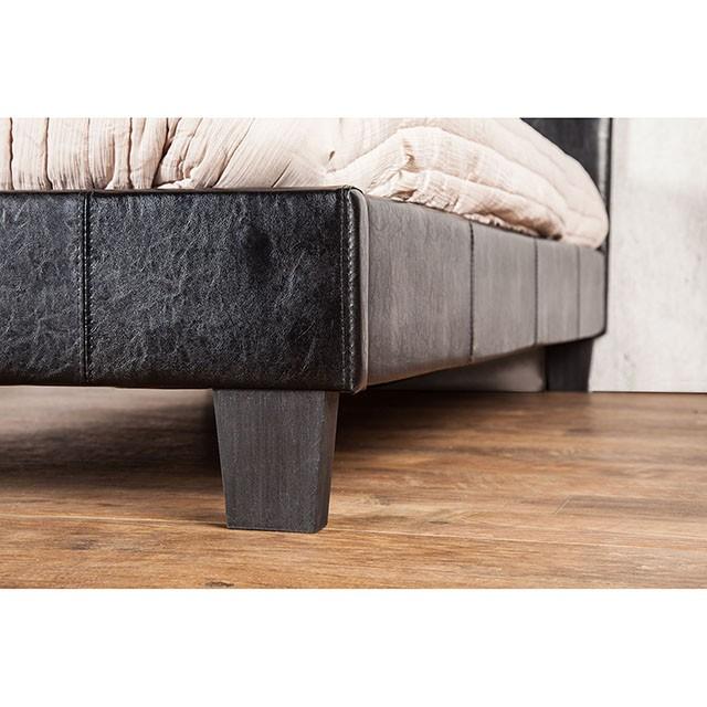 Velen Black Cal.King, E.King, Full, & Twin Bed Black & White - Jay's Mattress Plus (NY)