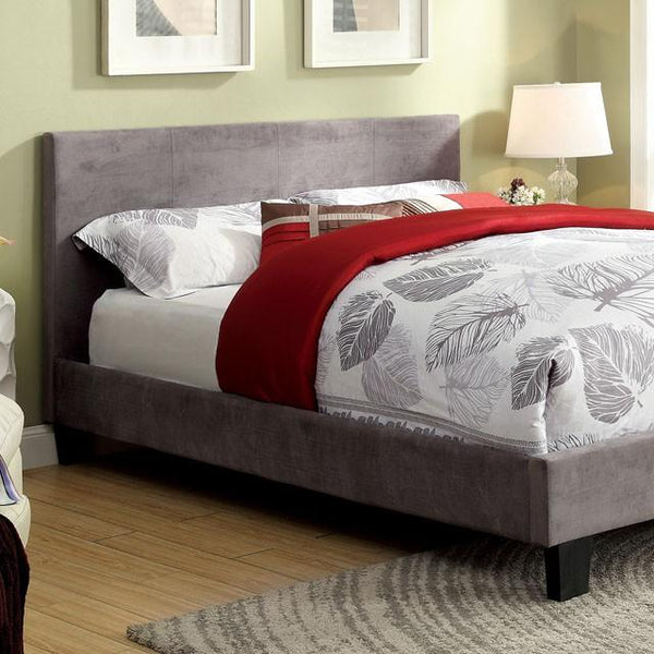 Winn Park Cal.King, E.King, Twin, & Full Bed Chrome, Gray, Brown, & Chrome - Jay's Mattress Plus (NY)