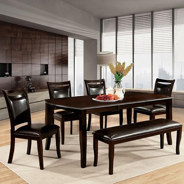 Woodside Dark Cherry/Espresso Dining Table - Jay's Mattress Plus (NY)