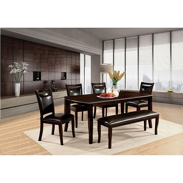 Woodside Dark Cherry/Espresso Dining Table - Jay's Mattress Plus (NY)