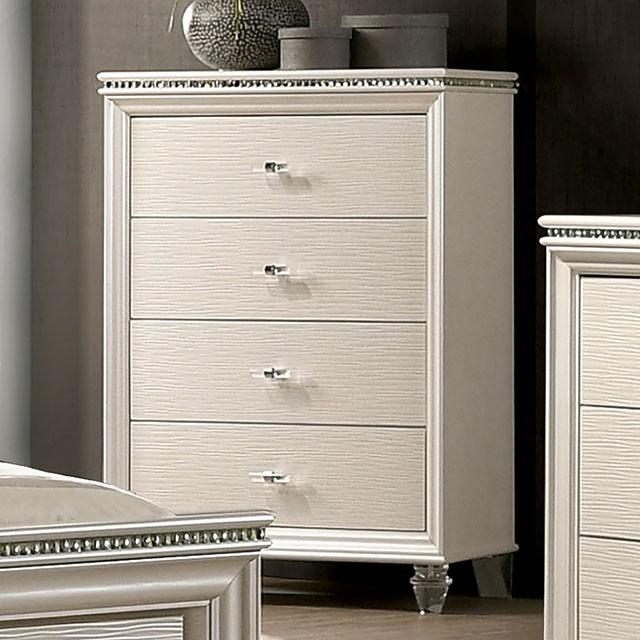ALLIE Chest Beige & Brown - Jay's Mattress Plus (NY)