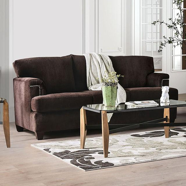Brynlee Chocolate Sofa (*Pillows Sold Separately) - Jay's Mattress Plus (NY)