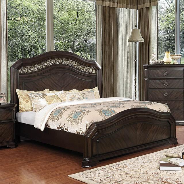 Calliope Bed Walnut & Oak - Jay's Mattress Plus (NY)