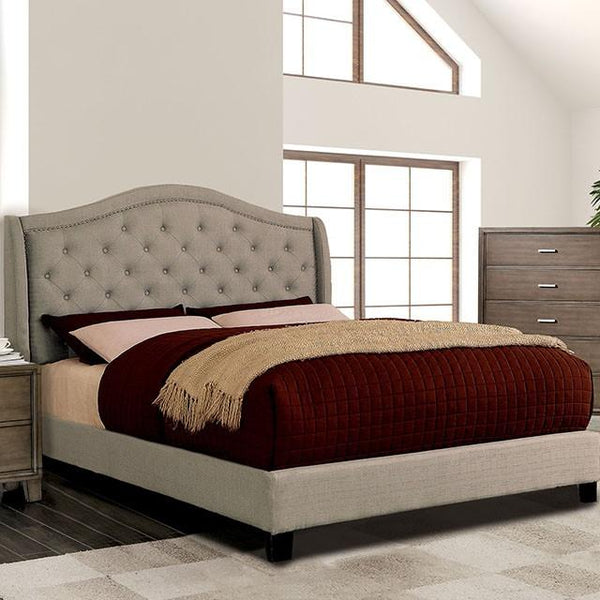 Carly Bed Grey & Brown - Jay's Mattress Plus (NY)