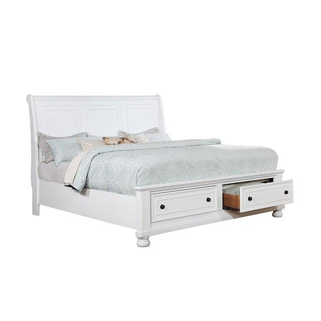 Castor Brown Cherry Queen, E.King, & Cal.King Bed - Jay's Mattress Plus (NY)
