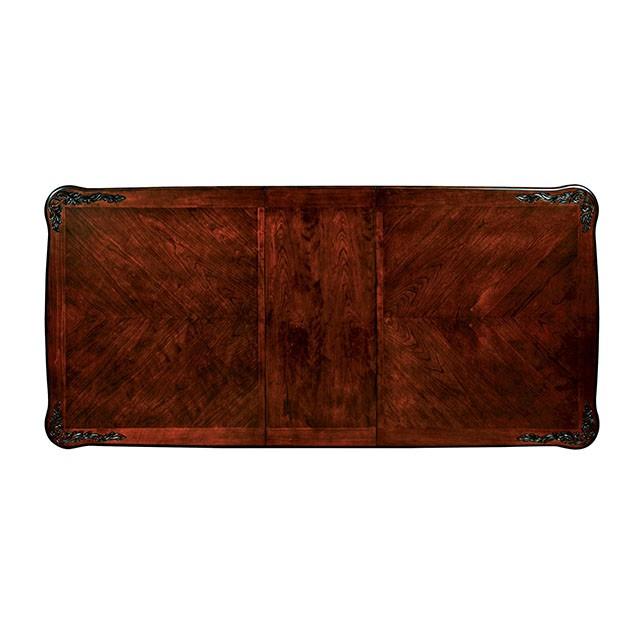 ELANA Brown Cherry Dining Table w/ 18" Butterfly Leaf - Jay's Mattress Plus (NY)
