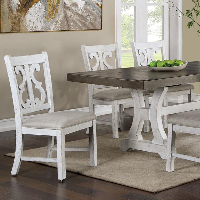 AULETTA Dining Table, Gray - Jay's Mattress Plus (NY)