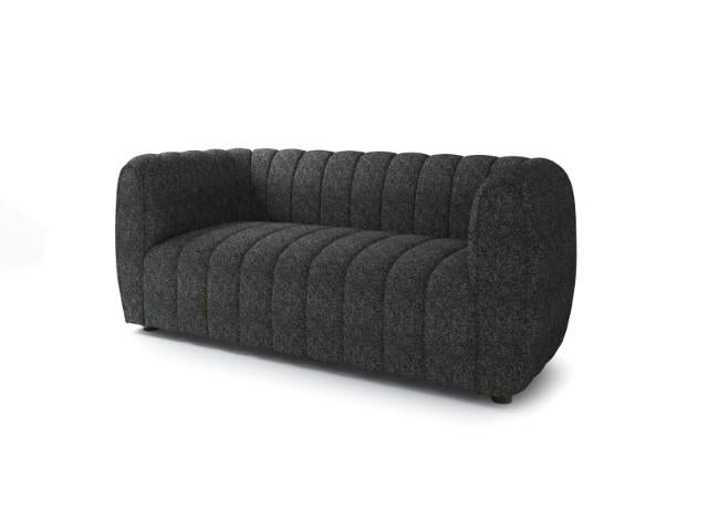 AVERSA Loveseat, Black, Gray, & White - Jay's Mattress Plus (NY)