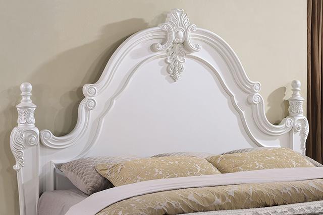 Francione Bed Chrome & Cherry - Jay's Mattress Plus (NY)