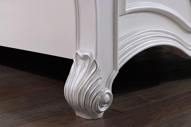 Francione Bed Chrome & Cherry - Jay's Mattress Plus (NY)
